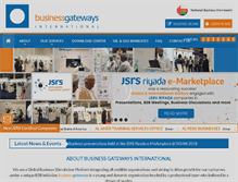Tablet Screenshot of businessgateways.com
